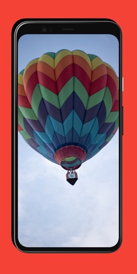 Hot Air Balloon Wallpaper Screenshot