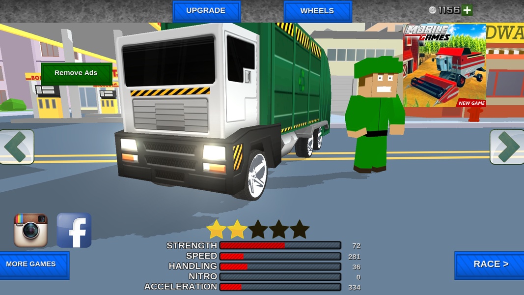 Blocky Garbage Truck Simulator - Preview 2