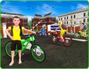 Kids School Time Bicycle Race screenshot 5