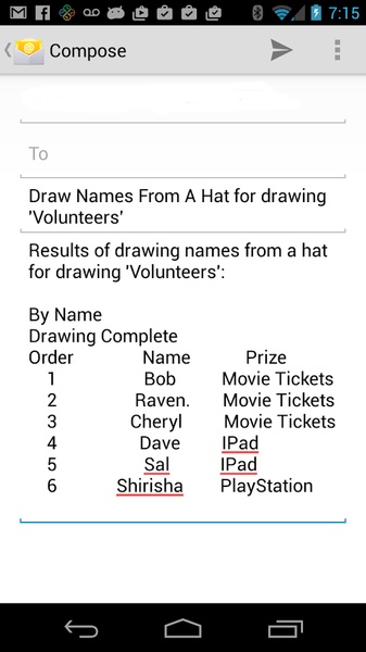 Draw Names From A Hat - Preview 9
