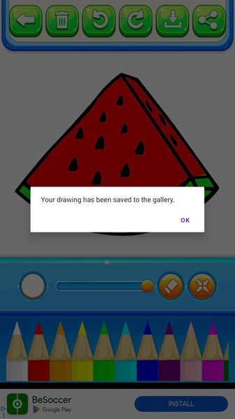 Fruits Coloring Book - Preview 8