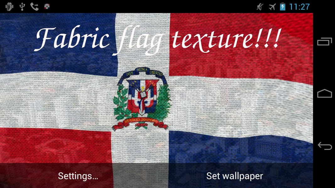 Dominican Flag - Preview 1