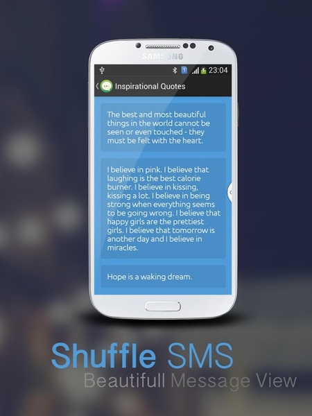 Shuffle SMS - Preview 3