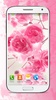 सुंदर गुलाबी फूल लाइव वॉलपेपर screenshot 8