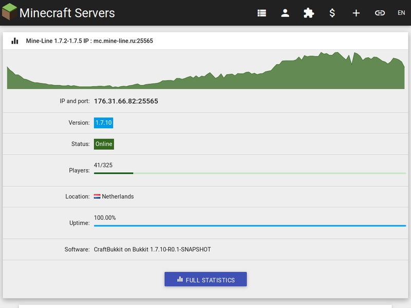 Minecraft Statistics - Preview 4