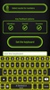 Green Neon Keyboard Themes screenshot 5