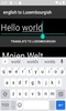 english to Luxembourgish translator screenshot 3