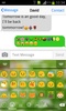 Emoji Keyboard+ Green theme screenshot 1