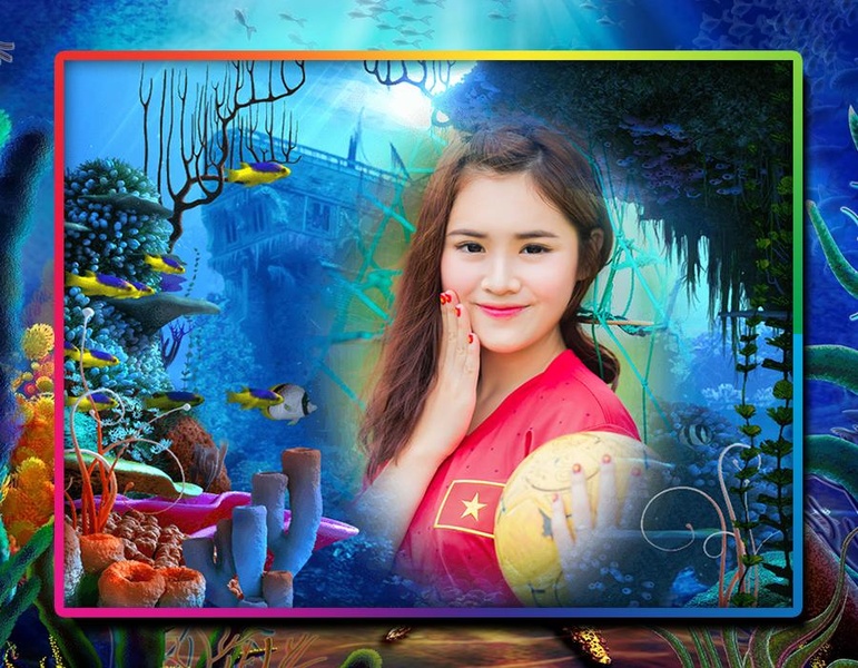 Ocean Photo Frame - Preview 1
