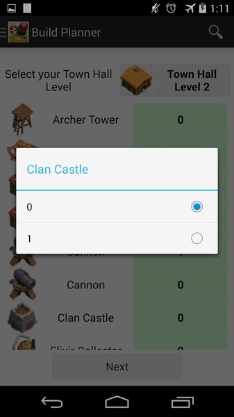 Planner for Clash of Clans - Preview 6