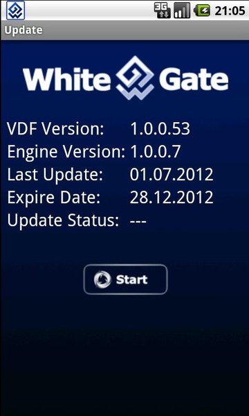 White Gate AntiVirus - Preview 6