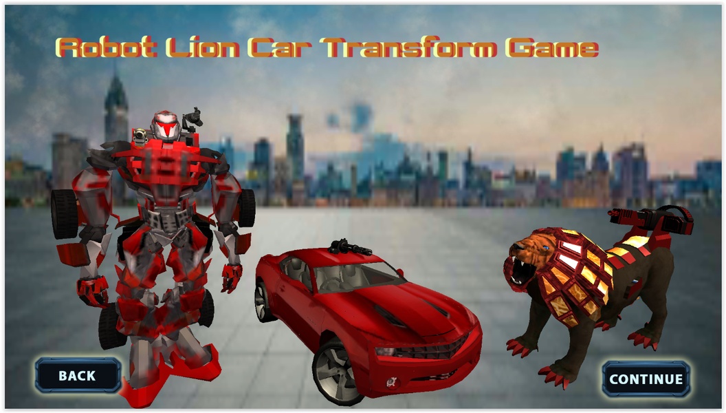 Ultimate Wild Lion Robot: Car Robot Transform Game - Preview 7