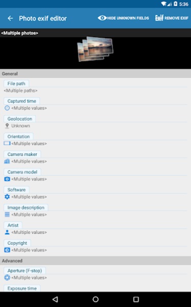 Photo exif editor - Preview 8