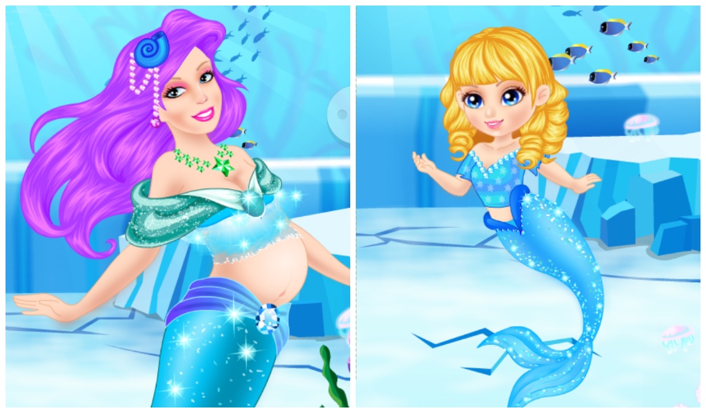 Newborn Ice Mermaid Princess - Preview 4