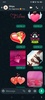 Love Heart Stickers for WA screenshot 1