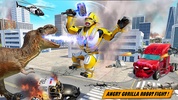 Angry Gorilla Robot Truck Game screenshot 17