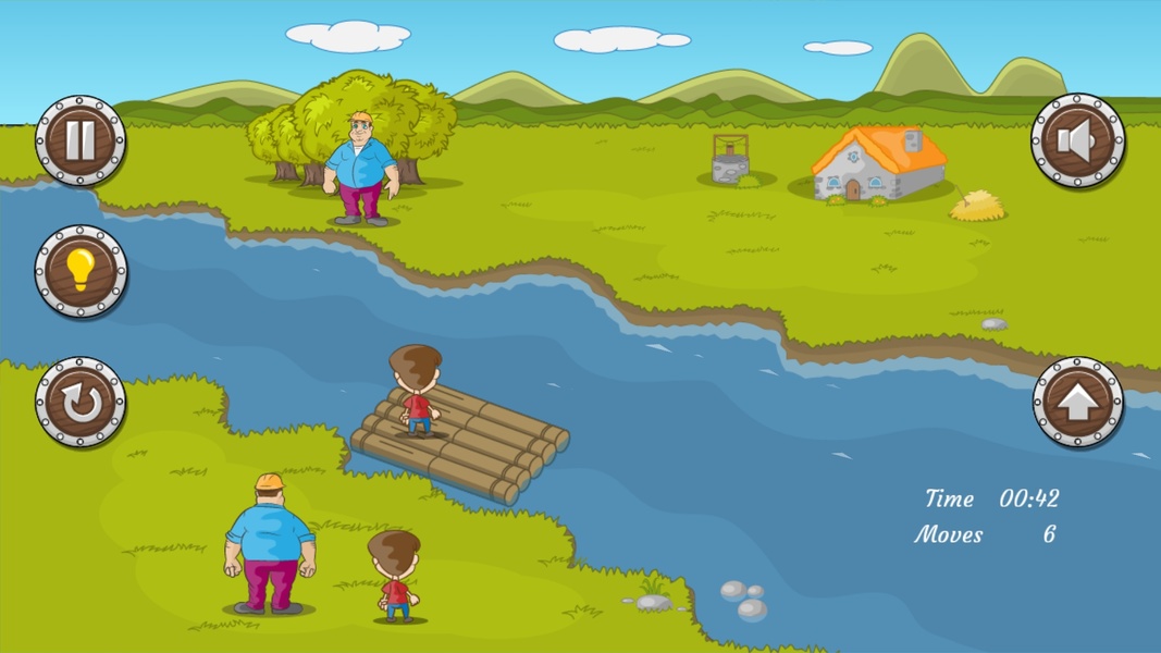 River Crossing IQ Logic Puzzles - Preview 8