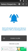 Battery Charged Alarm for Android 6