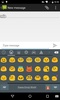 Emoji Keyboard - Lollipop Dark screenshot 2