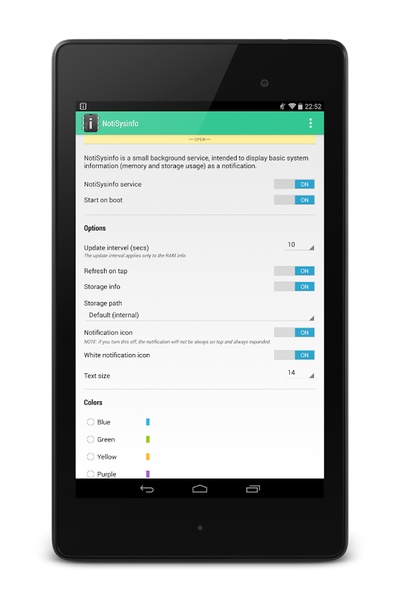 NotiSysinfo Lite - Preview 2