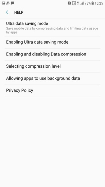 Ultra data saving - Preview 5