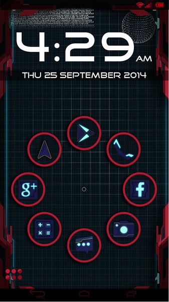 Smart Launcher blue Gamer - Preview 4