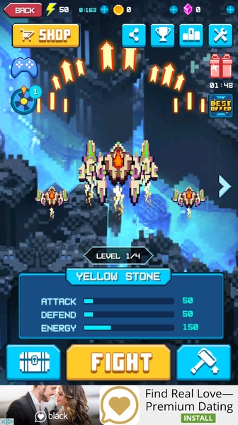 Captain Galaxy Pixel Shooter - Preview 5