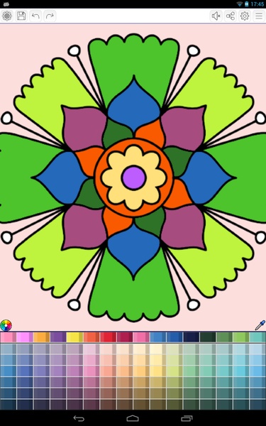 Mandalas coloring pages - Preview 4