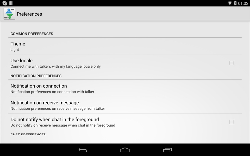 Anonymous chat - Preview 7