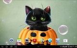 Cute Halloween Live Wallpaper screenshot 2