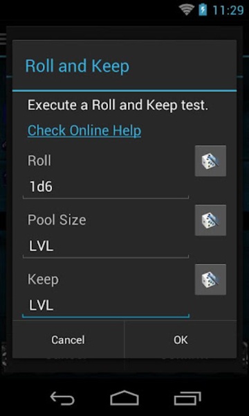 Quick Dice Roller - Preview 3