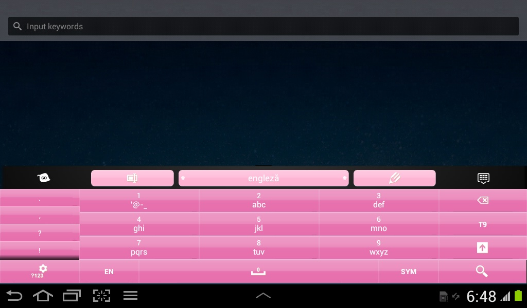 Black and Pink Keyboard Free - Preview 1