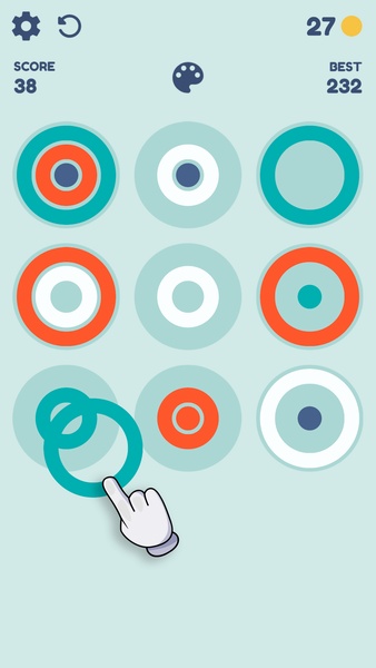 Rainbow Rings: Color Puzzle Game - Preview 2