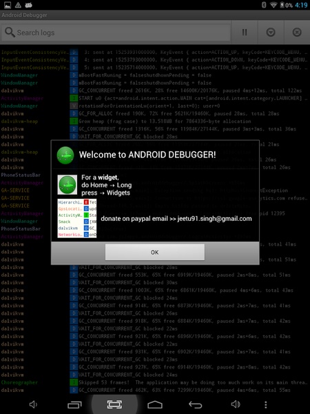 Android Debugger - Preview 11