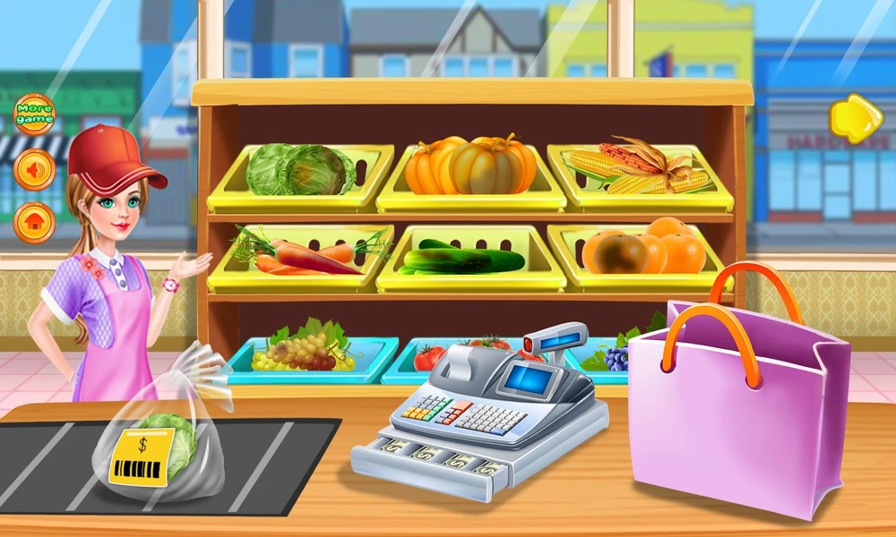 SUPERMARKET GIRL SHOPPING - Preview 2
