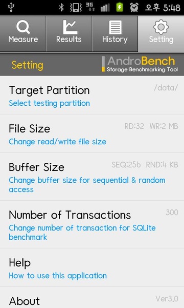AndroBench - Preview 1