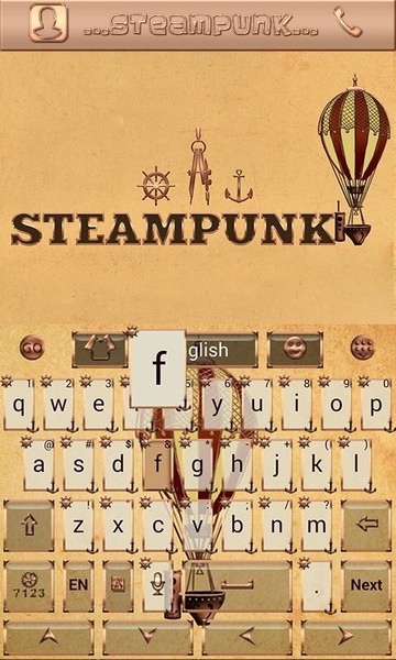 New Steampunk Keyboard - Preview 3