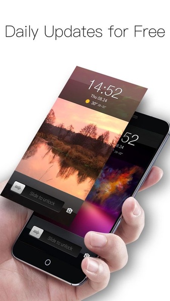 Fidget Spinner Fingerprint lock Screen - Preview 2