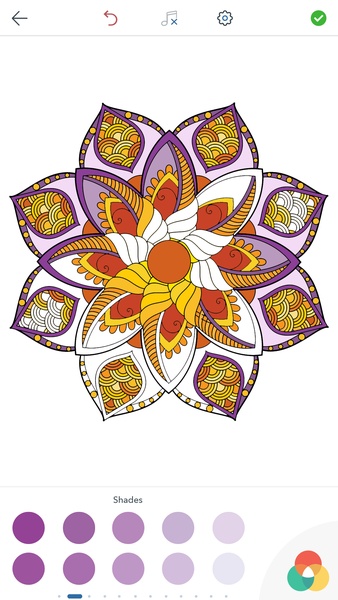 Magic Mandalas: Coloring Pages - Preview 2