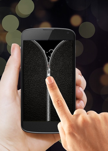 Leather Zipper Screen Lock - Preview 5