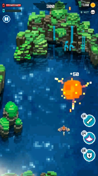 Captain Galaxy Pixel Shooter - Preview 2