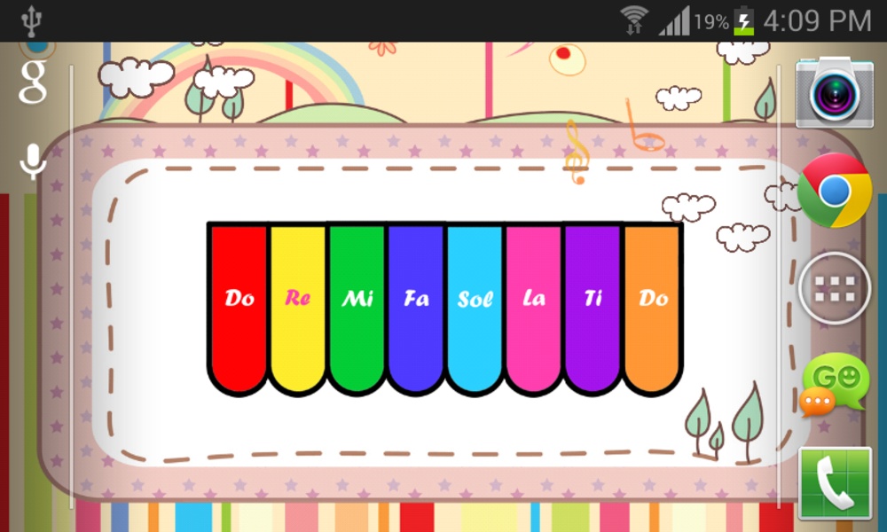 Mini Piano Live Wallpaper - Preview 1