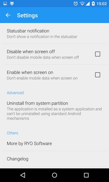 Mobile Data Switch - Preview 1