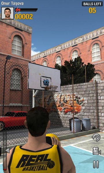 Real shop basketball game