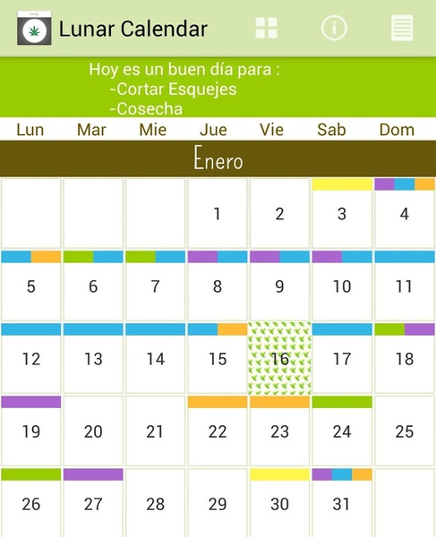 Lunar Calendar - Preview 1