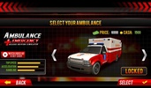 911 Ambulance City Rescue Game screenshot 1