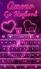 Amour Go Keyboard Theme screenshot 3