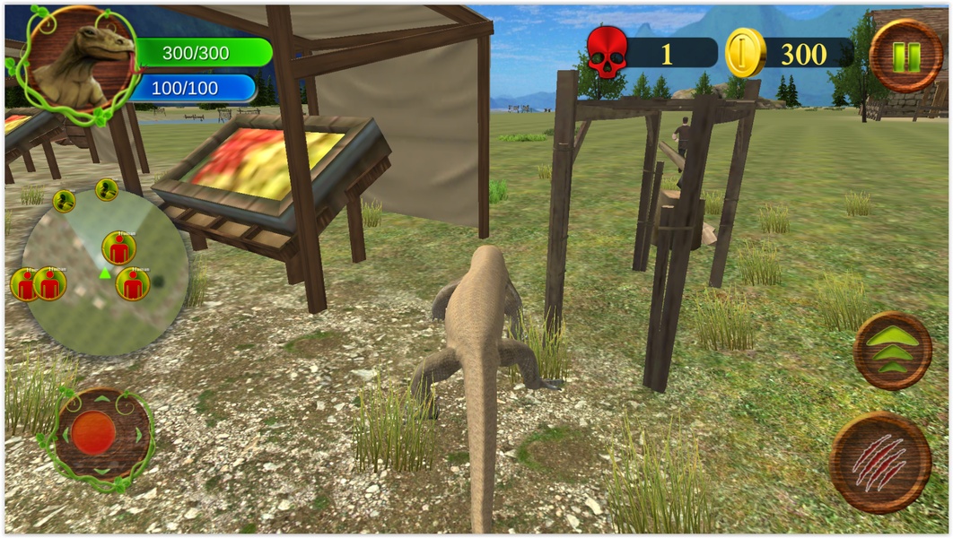 Wild Komodo Dragon War - Preview 2
