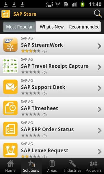 SAP Store - Preview 2