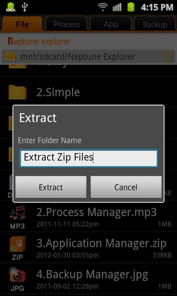 Neptune file explorer - Preview 6